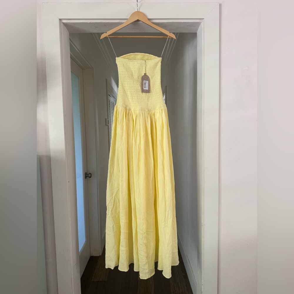 Meshki Maureen Cotton Shirring Maxi Dress (XXS, NWT) - Picture 9 of 9